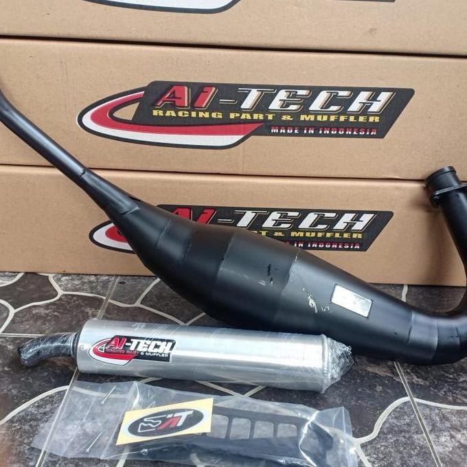 knalpot aitech galvanis ninja r, ninja ss, ninja rr