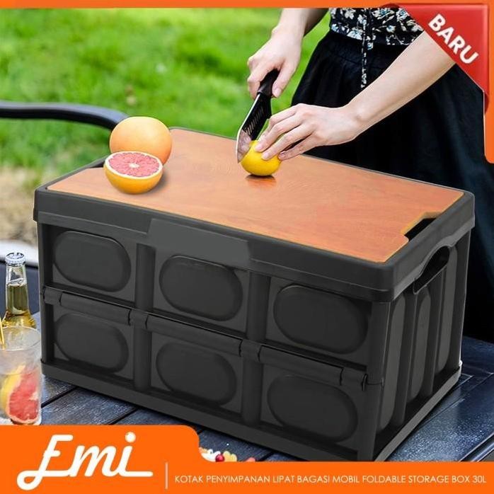 

Terlaris Kotak Penyimpanan Lipat Bagasi Mobil Foldable Storage Box 30L