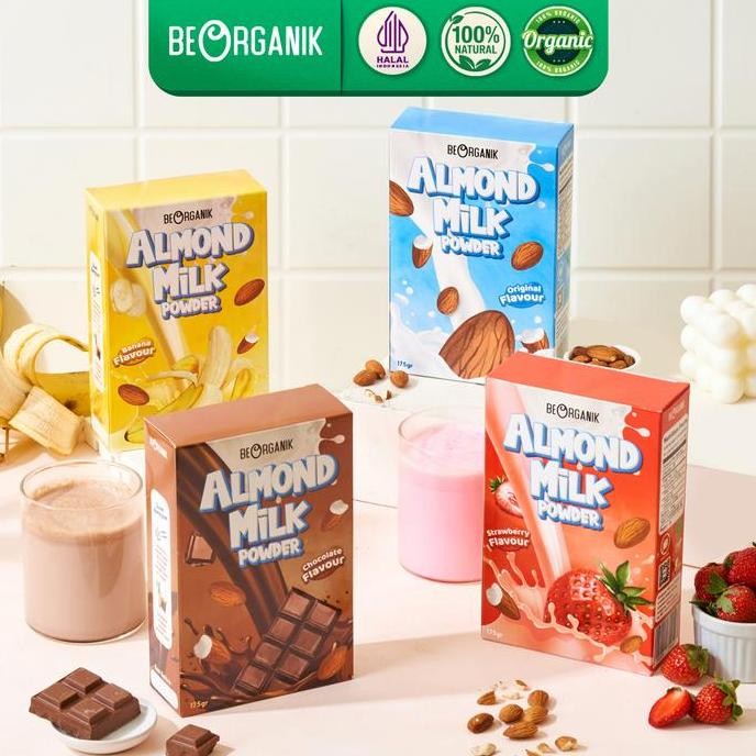 

Beorganik Almond Milk Powder / Susu Almond Bubuk