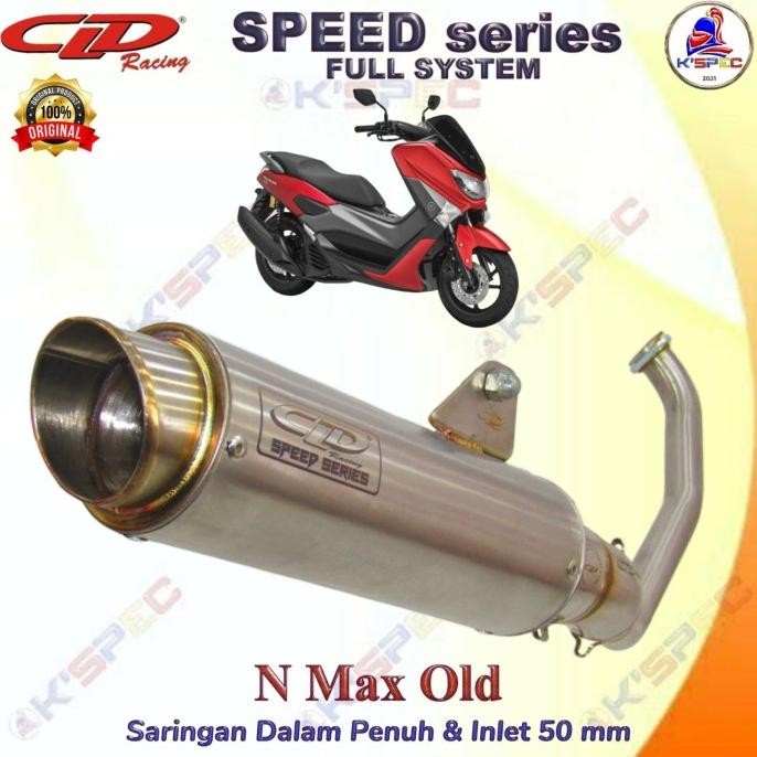 CLD Racing SPEED series YAMAHA NMAX OLD Knalpot Fullsystem