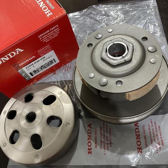 K44 Pully Assy Kampas Ganda Kopling Beat Pop Street Esp New FI Scoopy