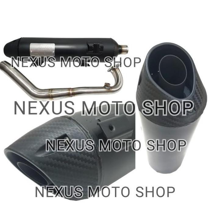 knalpot ahm pcx 160 knalpot tsuki pcx160 knalpot standar racing pcx