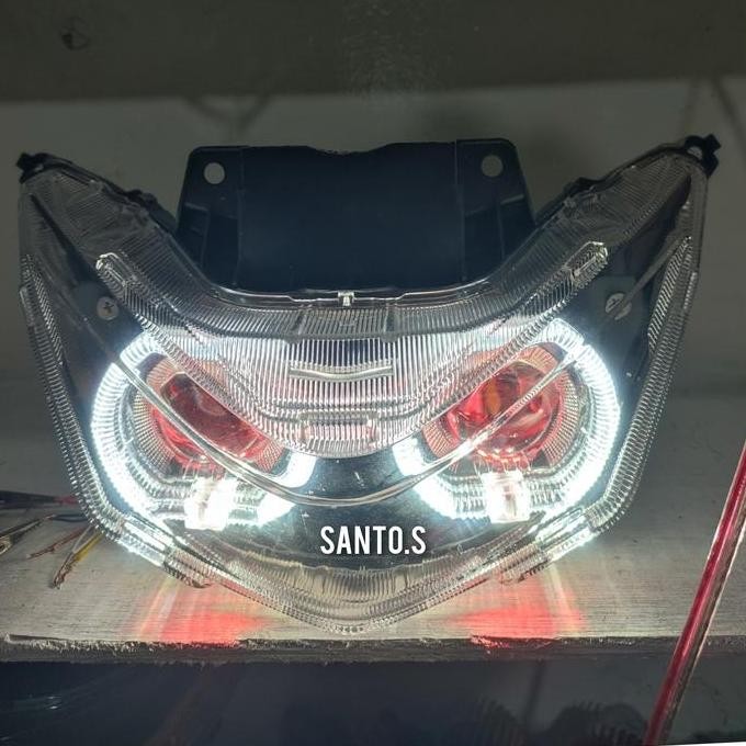 lampu beat deluxe biled dabel