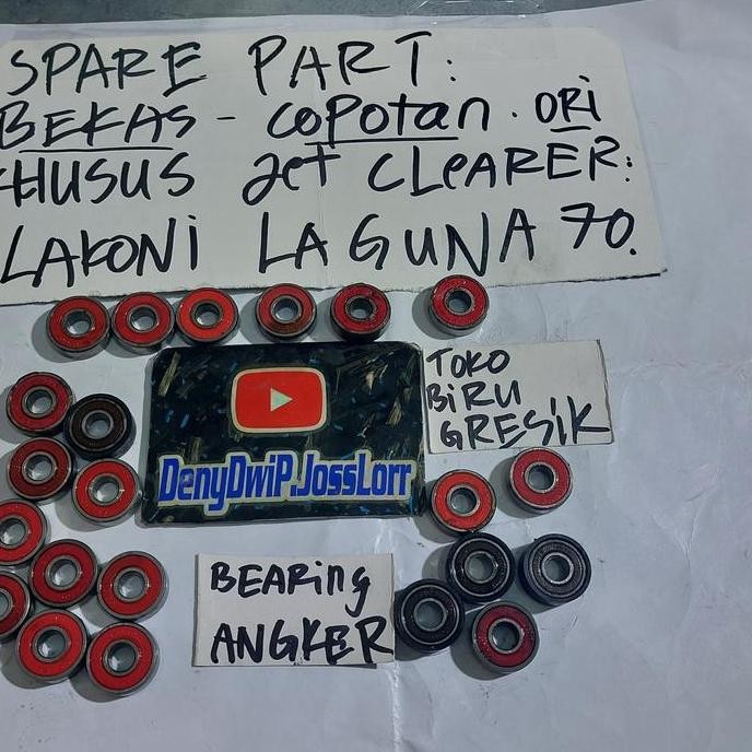 bekas copotan, sparepart KHUSUS jet cleaner lakoni laguna 70. bagian BEARING ANGKER