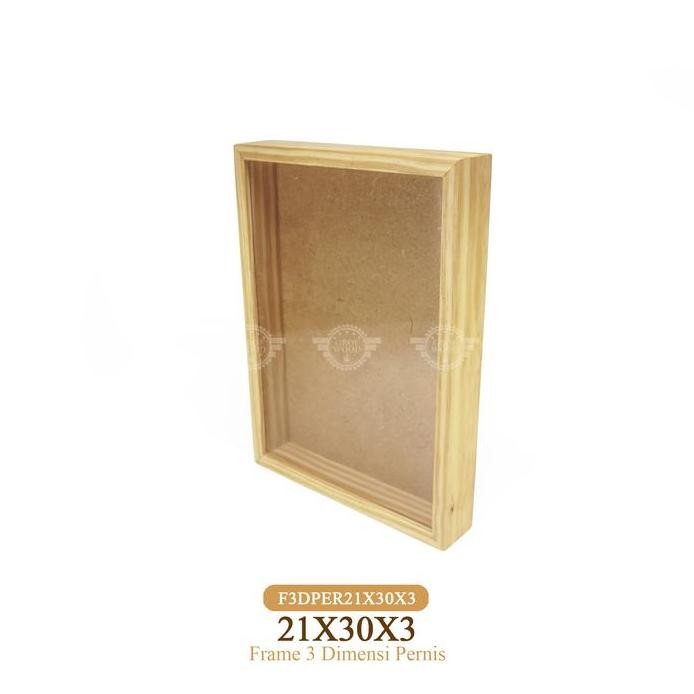 

Terlaris Frame 3D Fr3Dper 21X30X3 Box Hias Mahar