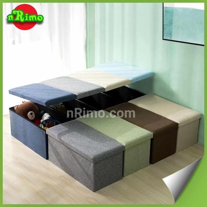

Terlaris Storage Box Lipat Multifungsi Kotak Penyimpanan Barang Foldable Sofa