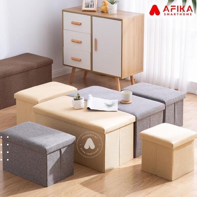 

Terlaris Sofa Kotak Tempat Penyimpanan Barang Lipat Foldable Storage Linen