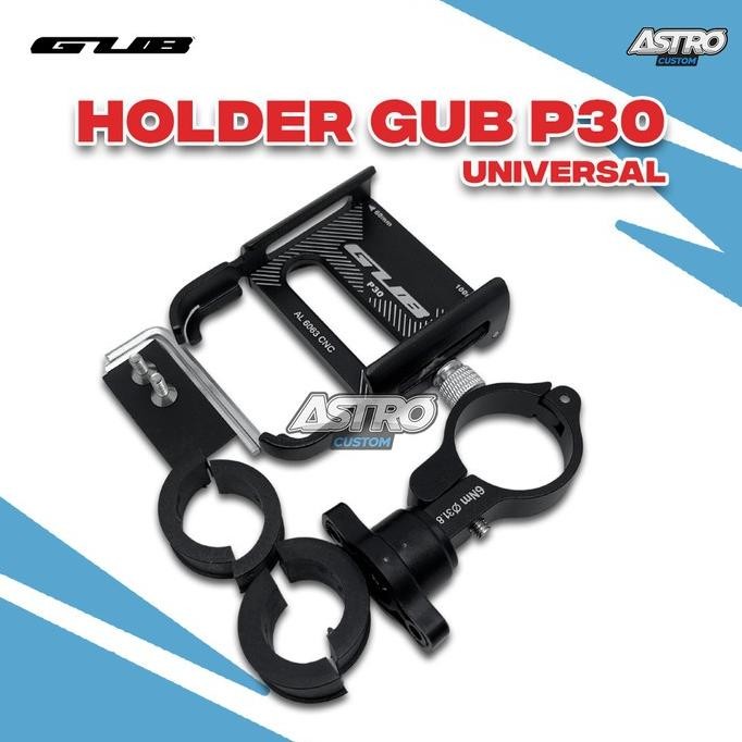 (Expert) Holder HP GUB P30 Original Dudukan Motor Phone Holder Vario PCX Nmax