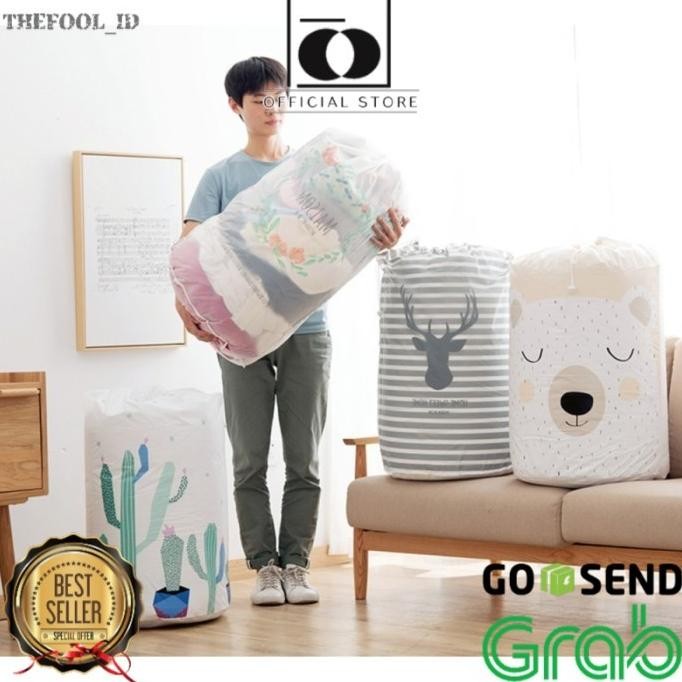 

Terlaris [Beli 1 Gratis 1] - Simple Bedcover Storage Tf