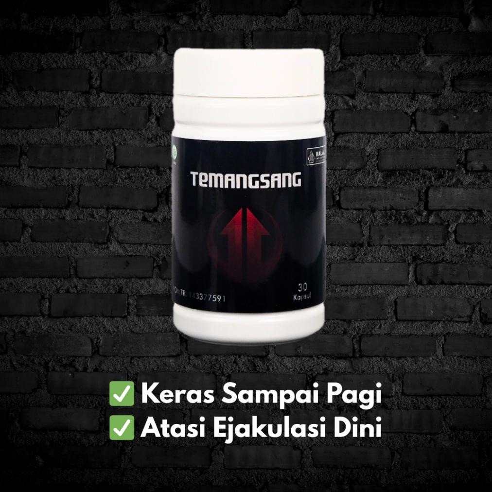 Temangsang Obat Kuat Herbal - Performa Maksimal Tahan Lama - Herbal Bpom - Paket 20 Hari (2 Botol) M