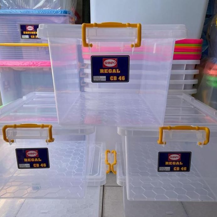 

Terlaris Regal Container Box Cb 46 / Shinpo Container Box Cb 46 Liter Sip139