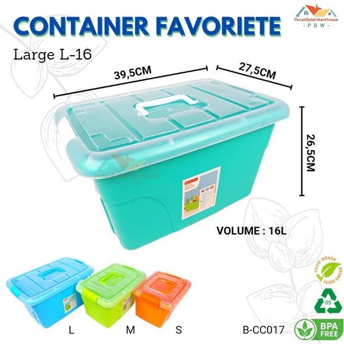 

Terlaris Favorite Container Maspion L 16L / Tempat Penyimapanan Serbaguna / Box Penyimpanan B-Cc017