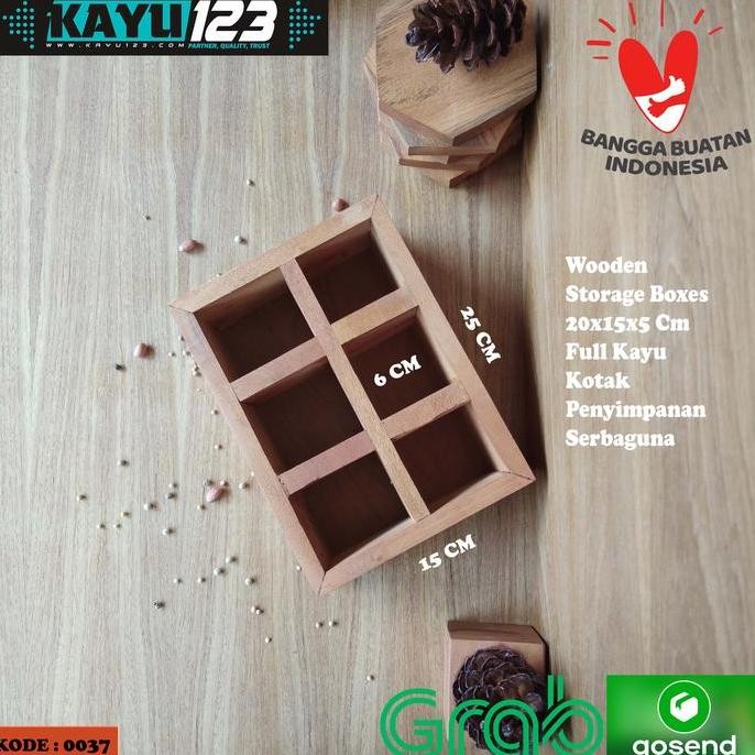 

Terlaris Wooden Storage Boxes 20X15X5 Cm Full Kayu Kotak Penyimpanan Serbaguna