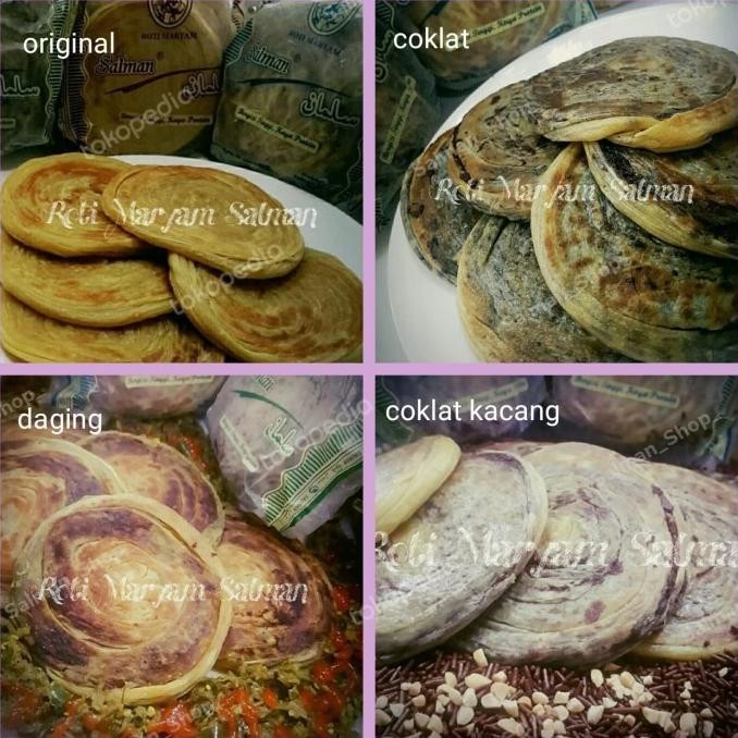 

(Expert) roti maryam salman asli ALL VARIAN RASA 1 pack isi 5 mariam stasiun