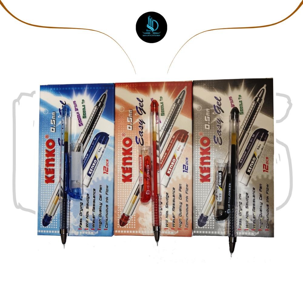 

PULPEN Kenko Easy Gel 0.5 1 BOX / LUSIN