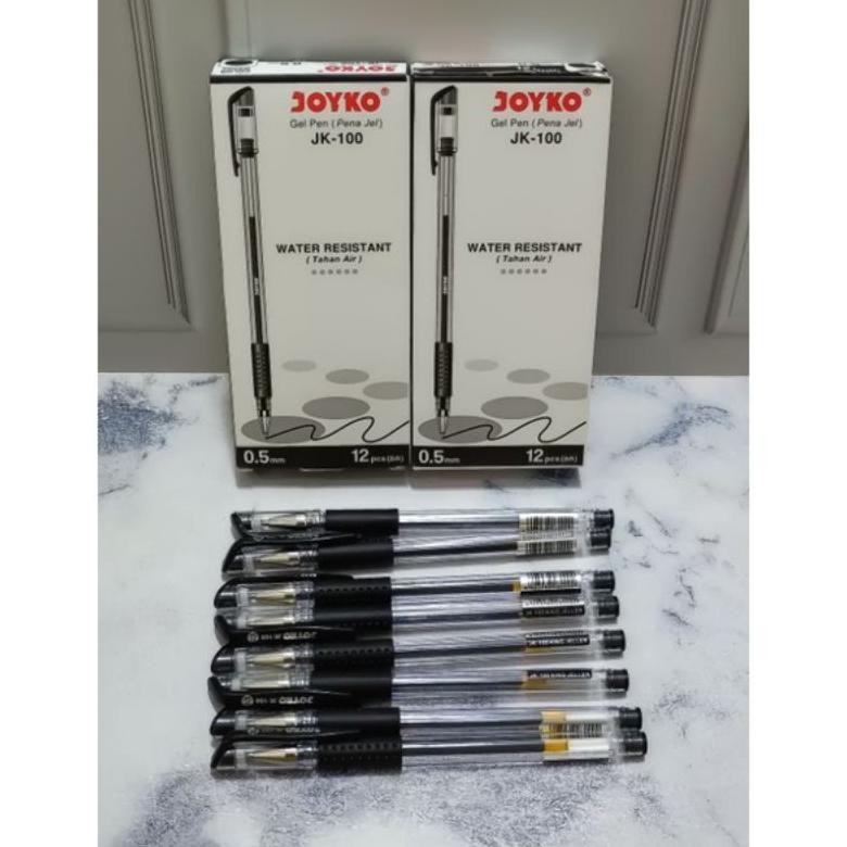 

promo (12pcs) pulpen joyko jk-100