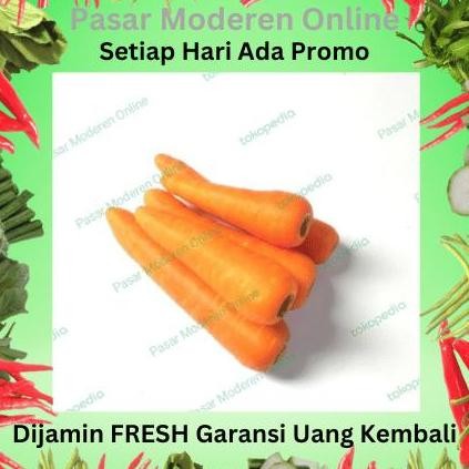 

WORTEL IMPORT/250 GRAM/500 GRAM/SAYUR SEGAR/SERPONG/BSD/BINTARO