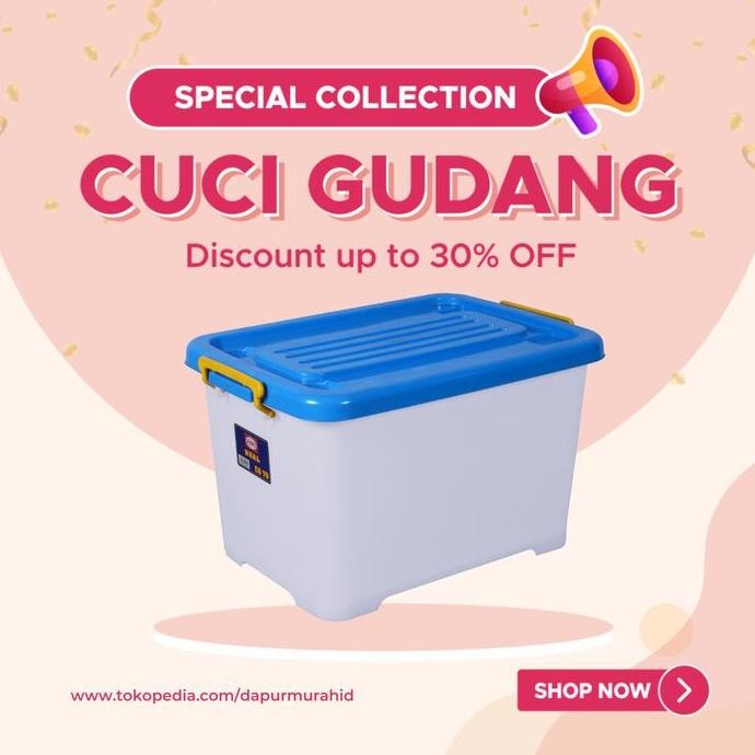 

Terlaris Shinpo Container Box Cb 70 Sip 143 - Kotak Penyimpanan