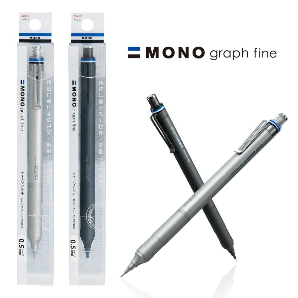

Tombow Mono Graph Fine Mechanical Pencil 0.3mm 0.5mm Metal Monograph Pensil Mekanik Premium