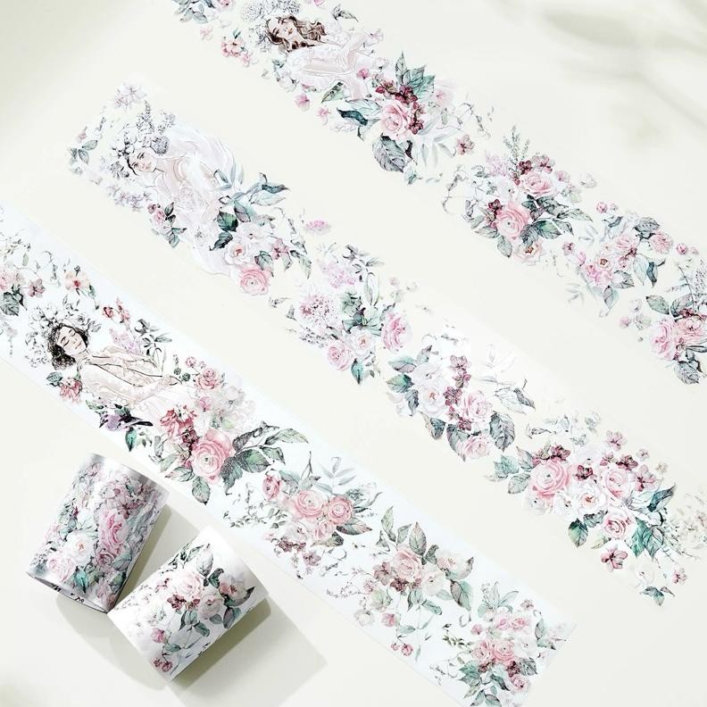 

WT Floral Soliloquy Blossom Ephemera Washi and PET Tape AST