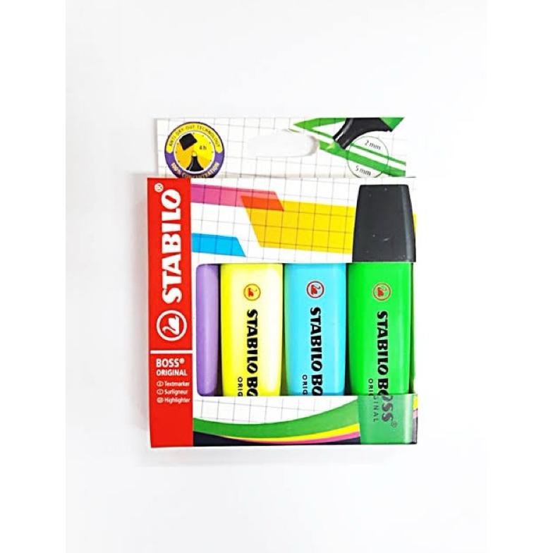 

Stabilo Boss Set 4 [Per 1 Set]