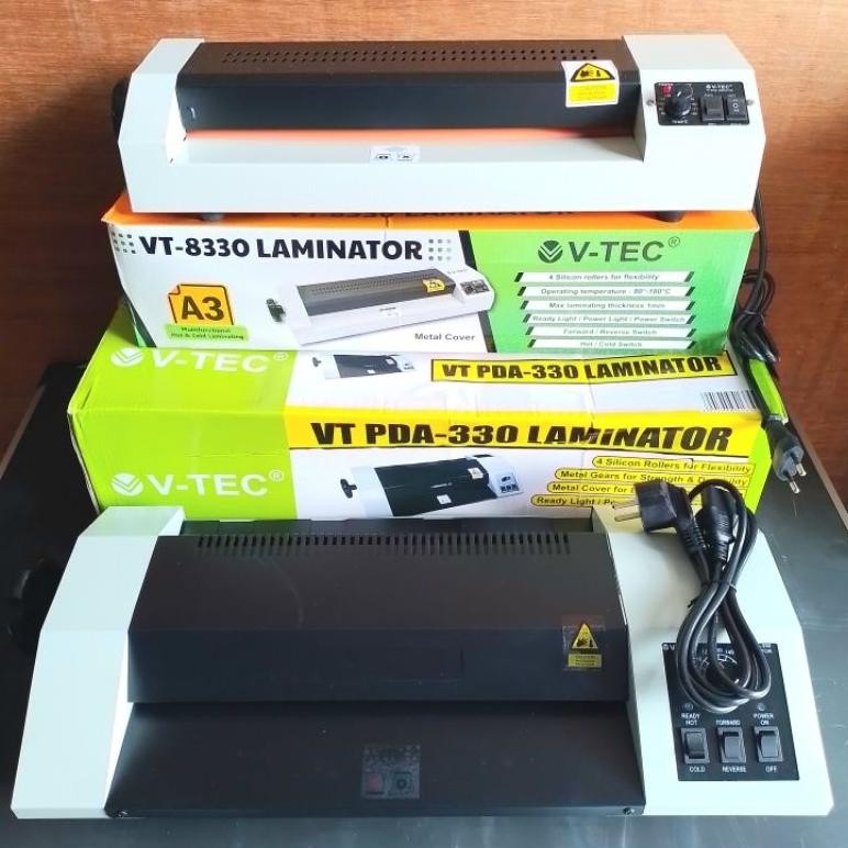 

Mesin Laminating + Handle A3 & A3+ V-TEC ( Pcs ) [ Original ] AST