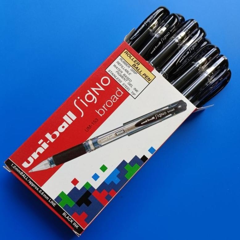 

UNIBALL SIGNO UM-153 1.0MM GEL PIGMEN (1PAK/12PCS)