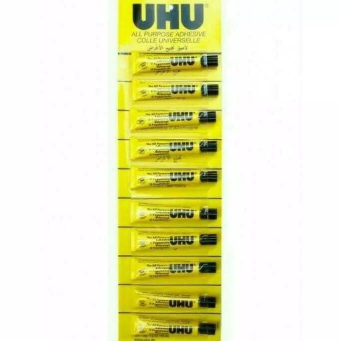 

LEM UHU All Purpose 7 Ml / LEM UHU CAIR 7 Ml (1 Set Isi 10 pcs) AST