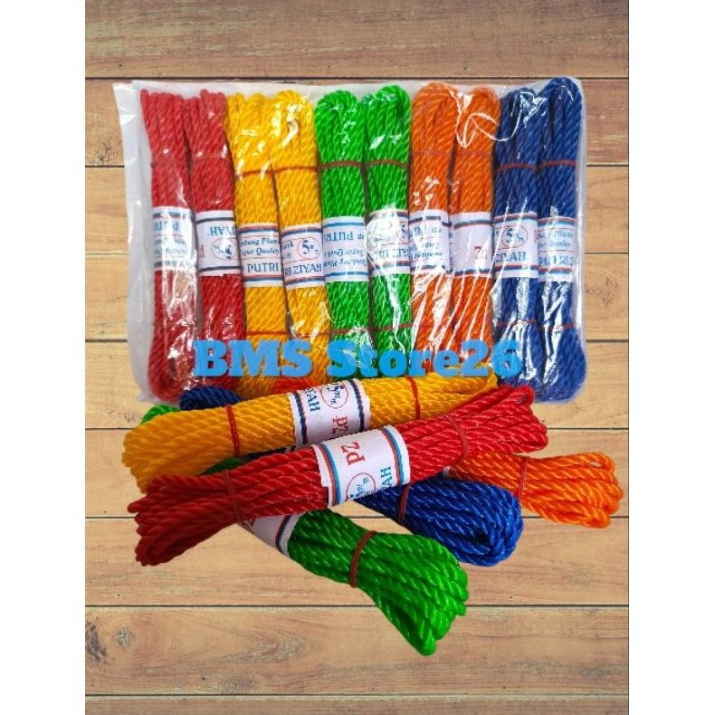 

Tali Tambang 5mm - Tali Tambang Plastik - 1 Pack Isi 10 Pcs AST