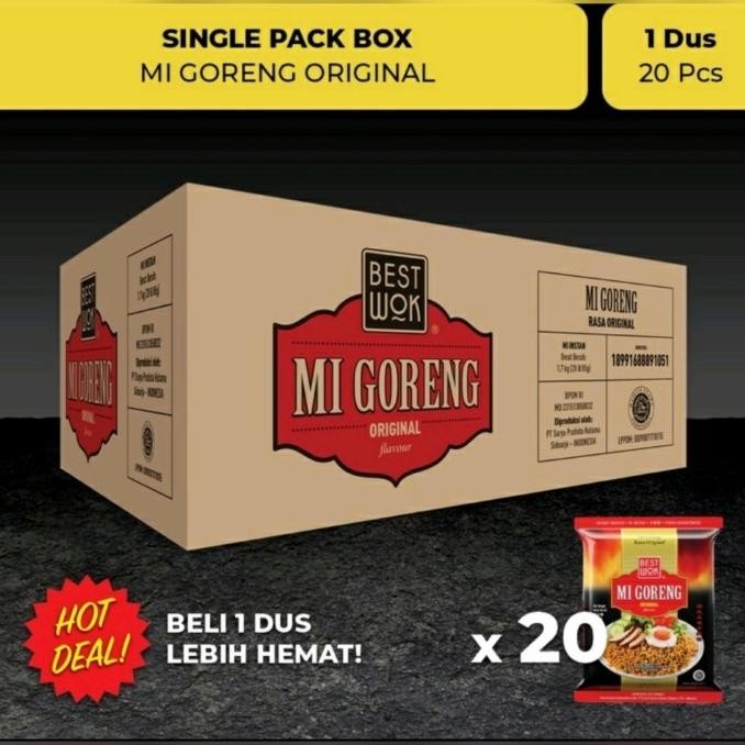 

(Expert) BEST WOK mie goreng original 1 dus isi 20pcs