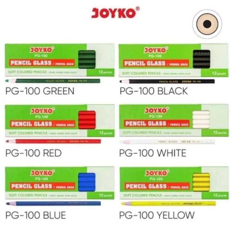 

Pensil Glass-pensil kaca Joyko Pg-100 (1pak/12pcs)