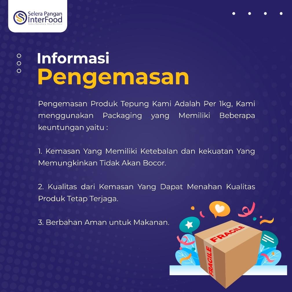 

Selera Pangan Interfood Bumbu Biang/Premix Tepung Fried Chicken 1kg