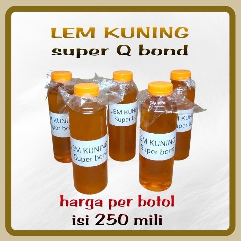 

Lem kuning serbaguna,super kuat,per botol 250ml AST