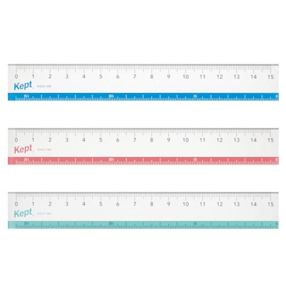 

Raymay Kept Matte Ruler 15cm Anti Slip Pastel Color Penggaris Acrylic AST