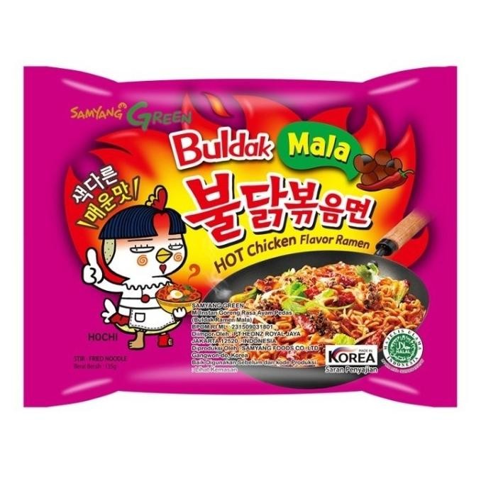 

(Expert) Samyang Ramen Korea HALAL Jjajang Spicy Stew Mala Cheese Carbonara