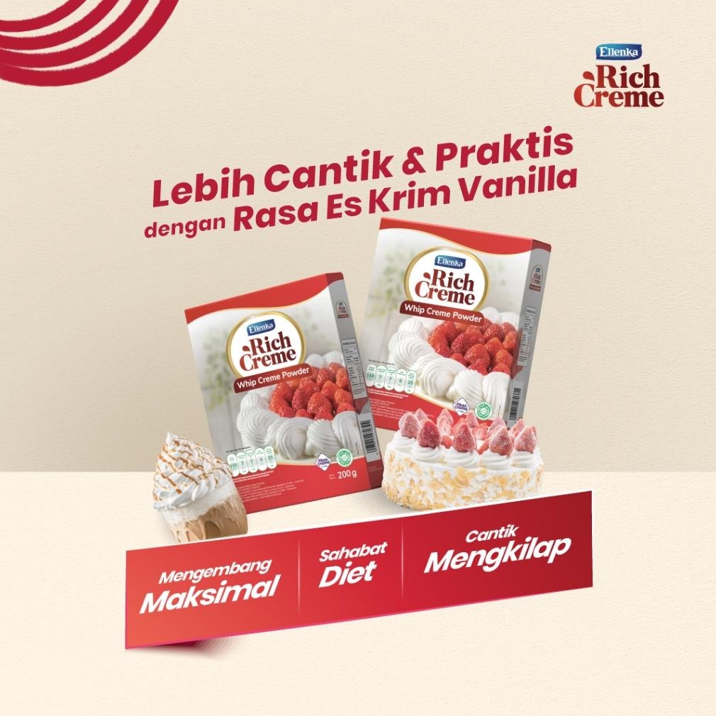 

RichCreme Whip Creme 400gr Twinpack Auto Cantik
