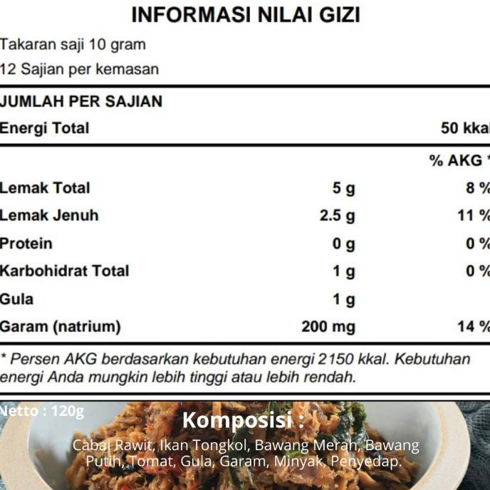 

Waxumi - Sambal Tongkol Suwir Kemasan Vacuum Food Grade A