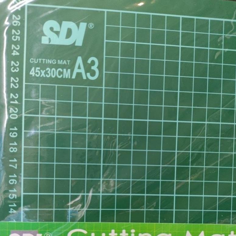 

SDI 1007 Alas Potong A3 ( 18" x 12" ) Cutting Mat A 3 ( 450mm x 300mm ) AST
