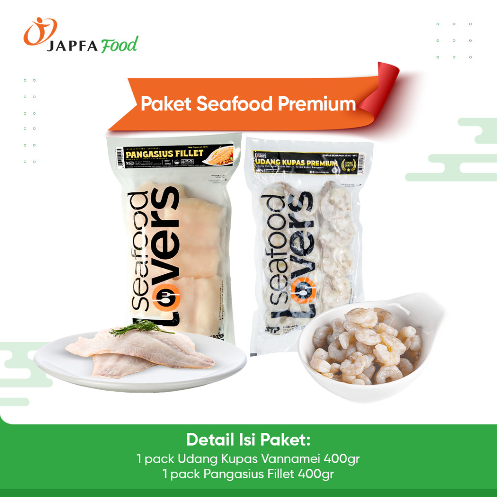 

Paket Seafood Premium - Paket Udang & Ikan Pangasius