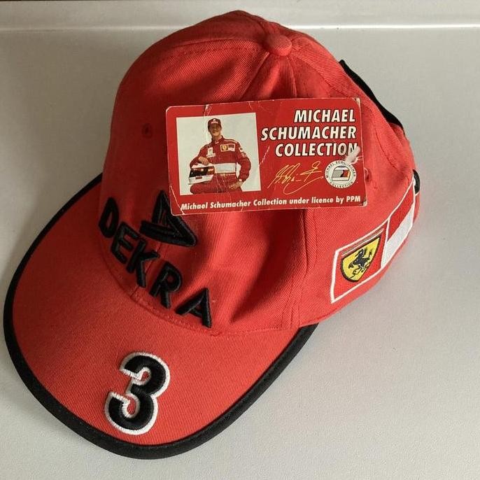 Scuderia Ferrari F1 1998 RARE Michael Schumacher Driver Cap. Topi
