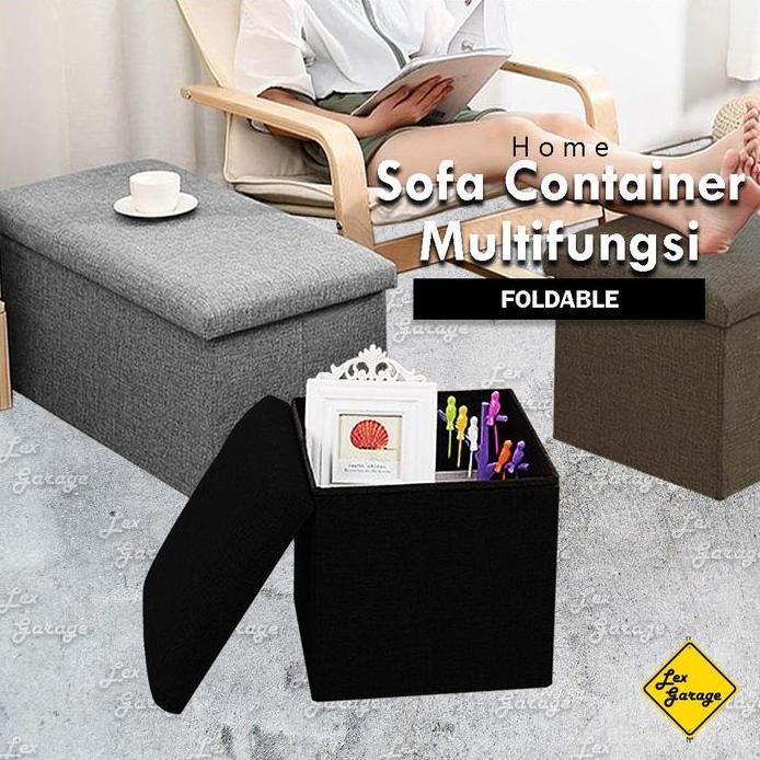 

Terlaris Storage Box Kotak Penyimpanan Organizer Bangku Kursi Sofa Serbaguna