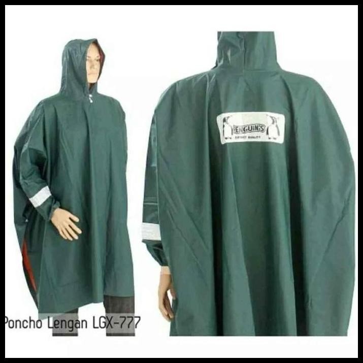Terlaris Jas Hujan Original 100% Penguin Ponco / Pinguin Mantel Kelelawar Best Seller