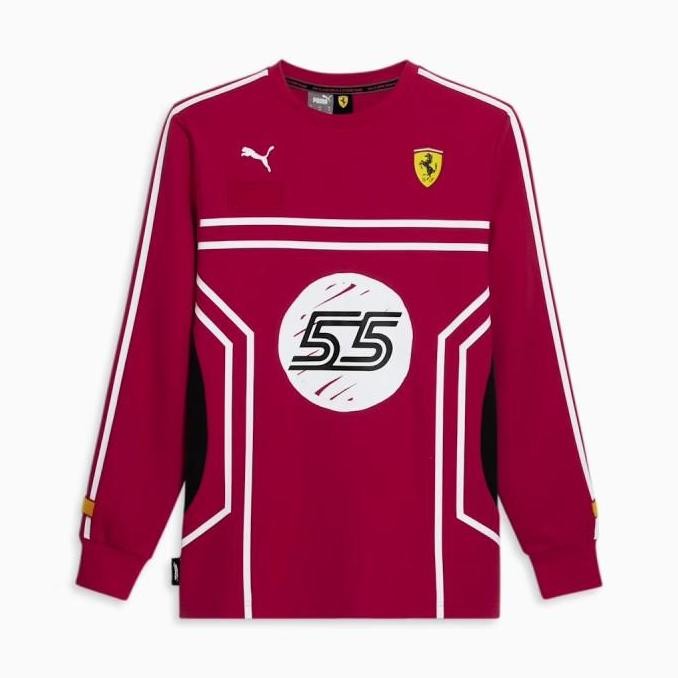Scuderia Ferrari 2023 Joshua Vides Las Vegas GP Carlos Sainz Jersey