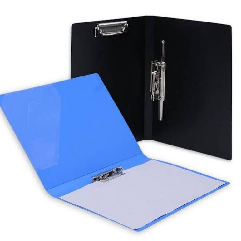 

BAOKE CLAMP FOLDER CLIP FILE MAP PLASTIK JEPITAN BESI AST