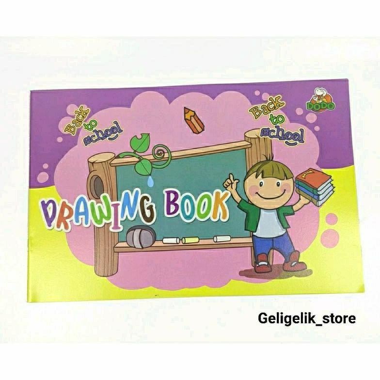 

(10 BUKU) BUKU GAMBAR A4 & A3 / DRAWING BOOK DODO POLOS (Sinar Mas) AST