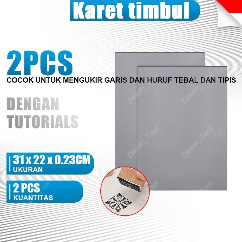 

SCULPFUNKaret Laser/Karet Timbul31*22*0.23CM Cocok untuk tinta stempel berbahan dasar minyak AST