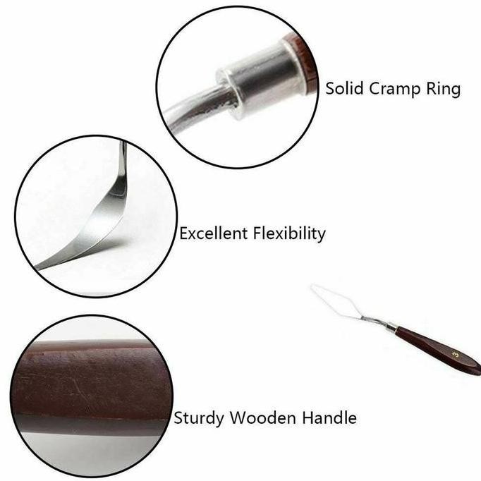 

Art Brush Set Kuas Lukis Brs-12 Set Kuas Alat Lukis Set Lengkap Mixing