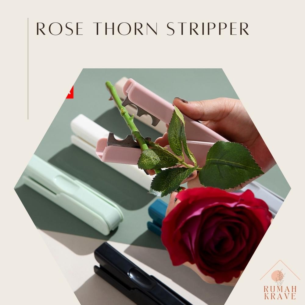 

RUMAH KRAVE - Rose Thorn Stripper Gunting Alat Pencabut Duri Mawar AST