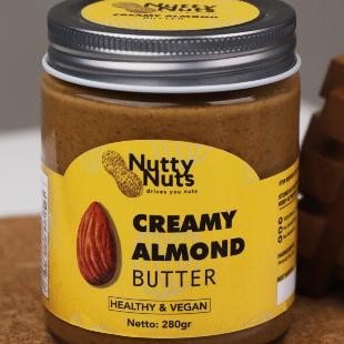 

Natural Almond Butter 280Gr Nuttynuts Selai Kacang Dan Sehat