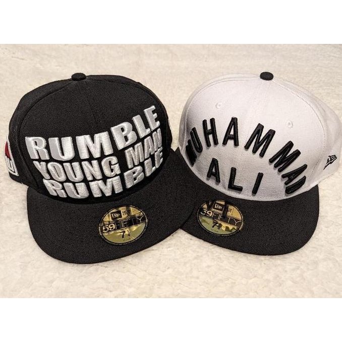 Muhammad Ali RARE 59Fifty New Era - Size 7 1/4 (2 hats) Topi Unisex
